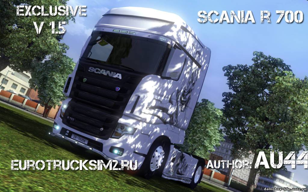 Scania R700 new V1.5 by AU44