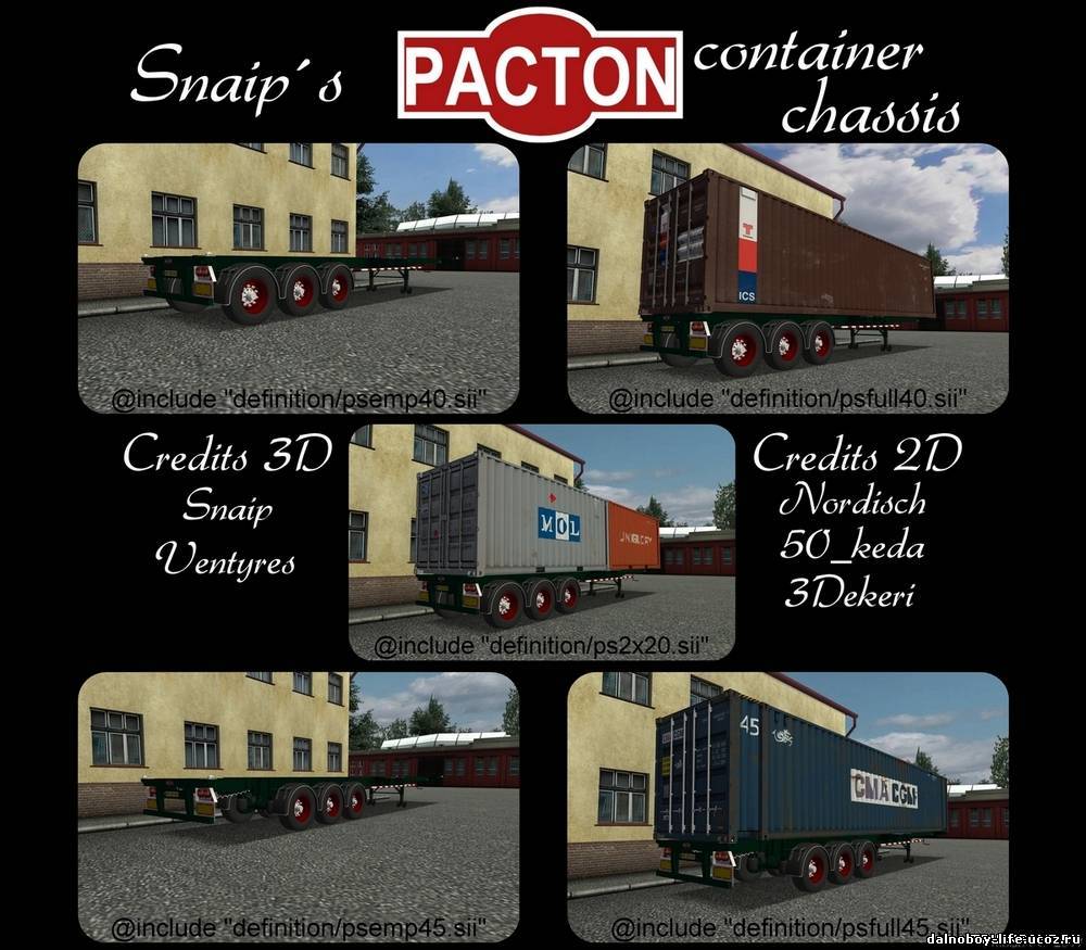 Pacton 40ft&45ft container